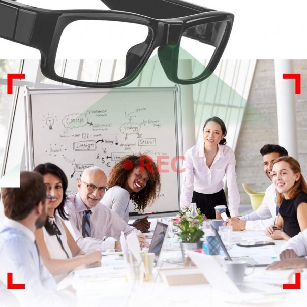 MẮT KÍNH CAMERA NGỤY TRANG V16 QUAY FULL HD 1080 MỚI NHẤT